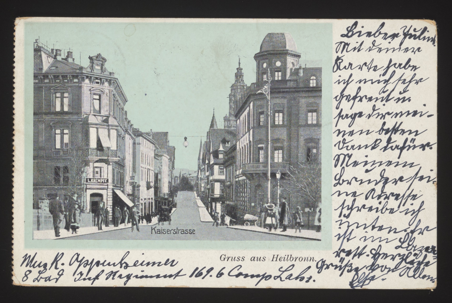 Picture postcard front — Front