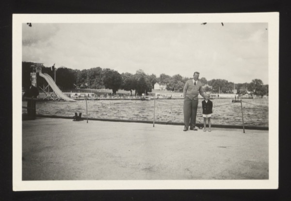 Photograph taken in Copenhagen, Denmark, August 1936.